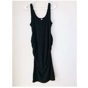 Old Navy Black Knee Length Maternity Dress